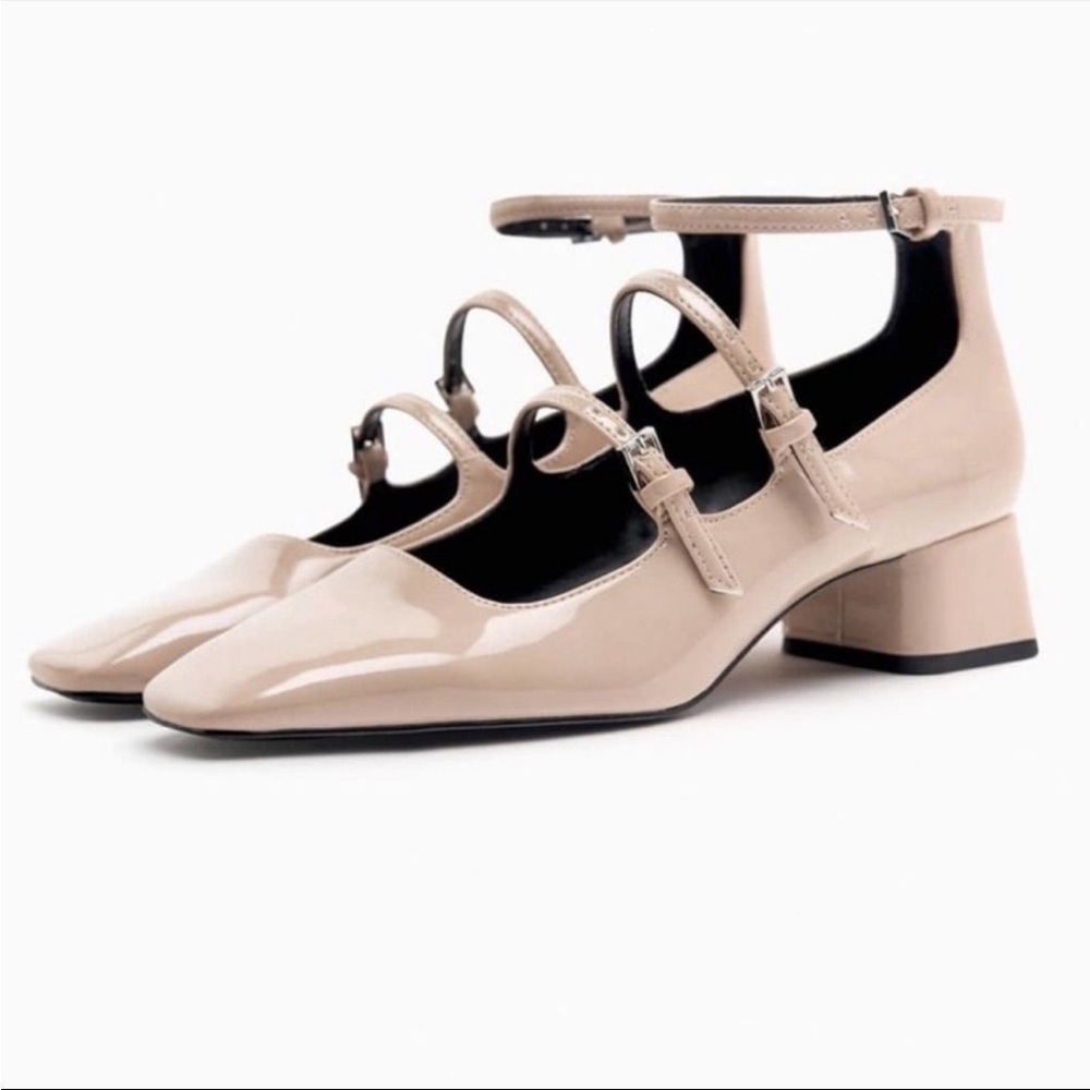 Zara Mary Jane Heels